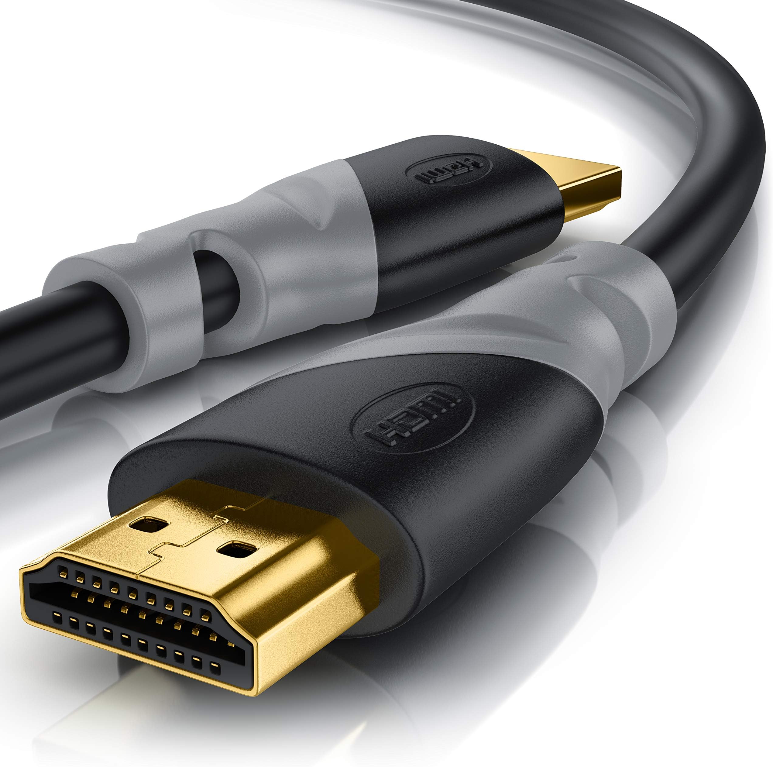 CSL - 8k / 4k HDMI-kabel 2.1/2.0-2m - 8K @ 60Hz - 4K @ 120Hz - 48 Gbit/s - 3D - Ultra High Speed met Ethernet - TV Blu-ray PS5 Xbox Series X Switch CSL - 8k / 4k HDMI-kabel 2.1/2.0-2m - 8K @ 60Hz - 4K @ 120Hz - 48 Gbit/s - 3D - Ultra High Speed met Ethernet - TV Blu-ray PS5 Xbox Series X Switch