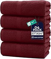 Vista 62 de DAN RIVER Paquete de 6 toallas de mano de alta calidad (16 x 28 pulgadas), 100% algodón, ultra suaves, ligeras, altamente absorbentes, para baño