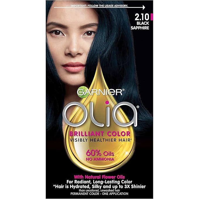 Garnier Olia Hair Color, Ammonia Free Hair Dye, Permanent