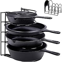 Cuisinel 5 Tier Rack Heavy Duty Pan Organizer