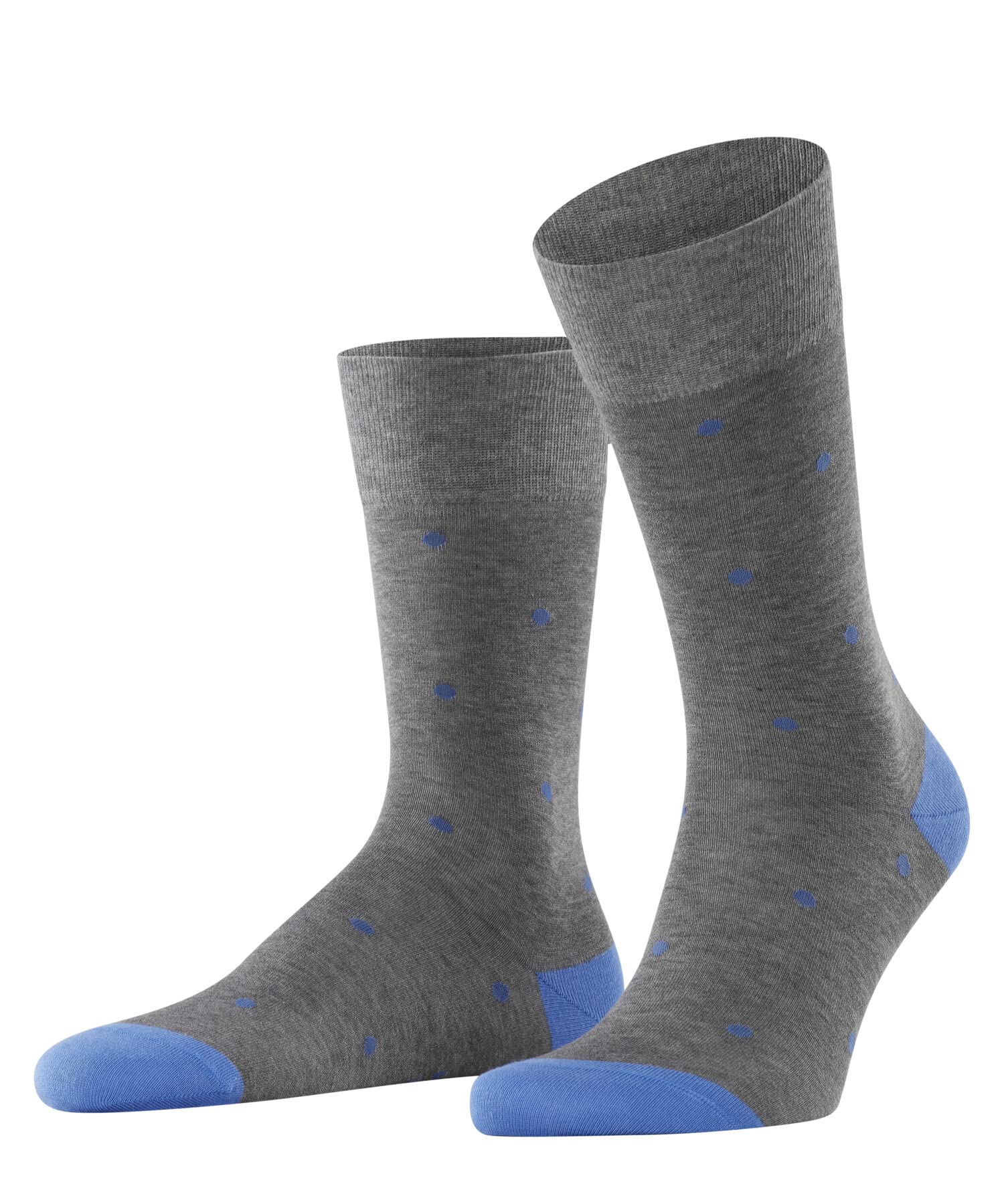 FALKE Men's Dot Socks, Breathable, Crew, Casual or Dress, Polka Dots, 1 Pair