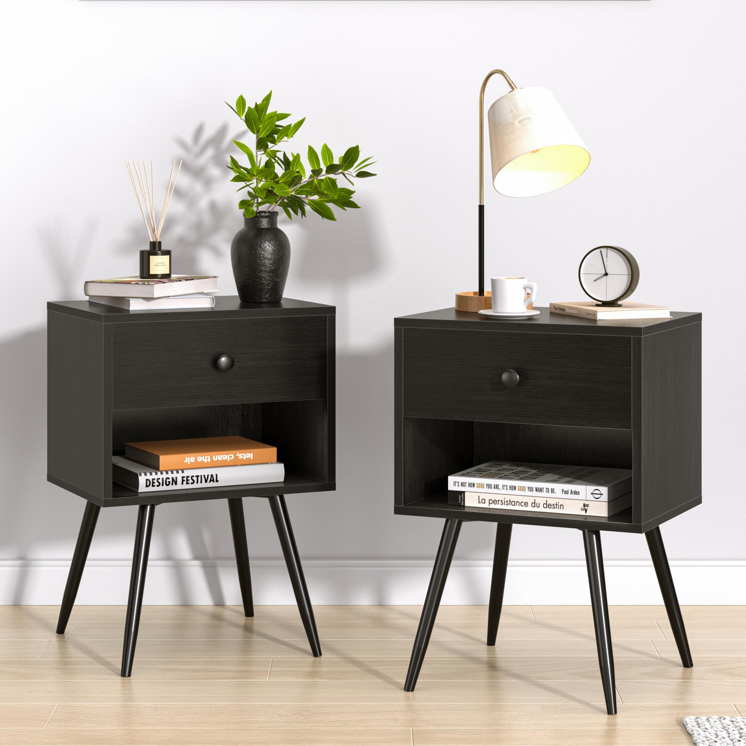 VECELO Nightstands Set of 2
