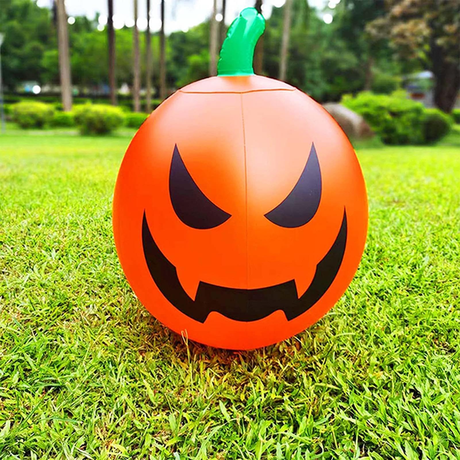 Zucche Gonfiabili Impilate Di Halloween Da 160 Cm Con LED Incorporati Decorazione Per Interni Ed Esterni Di Halloween 97182307