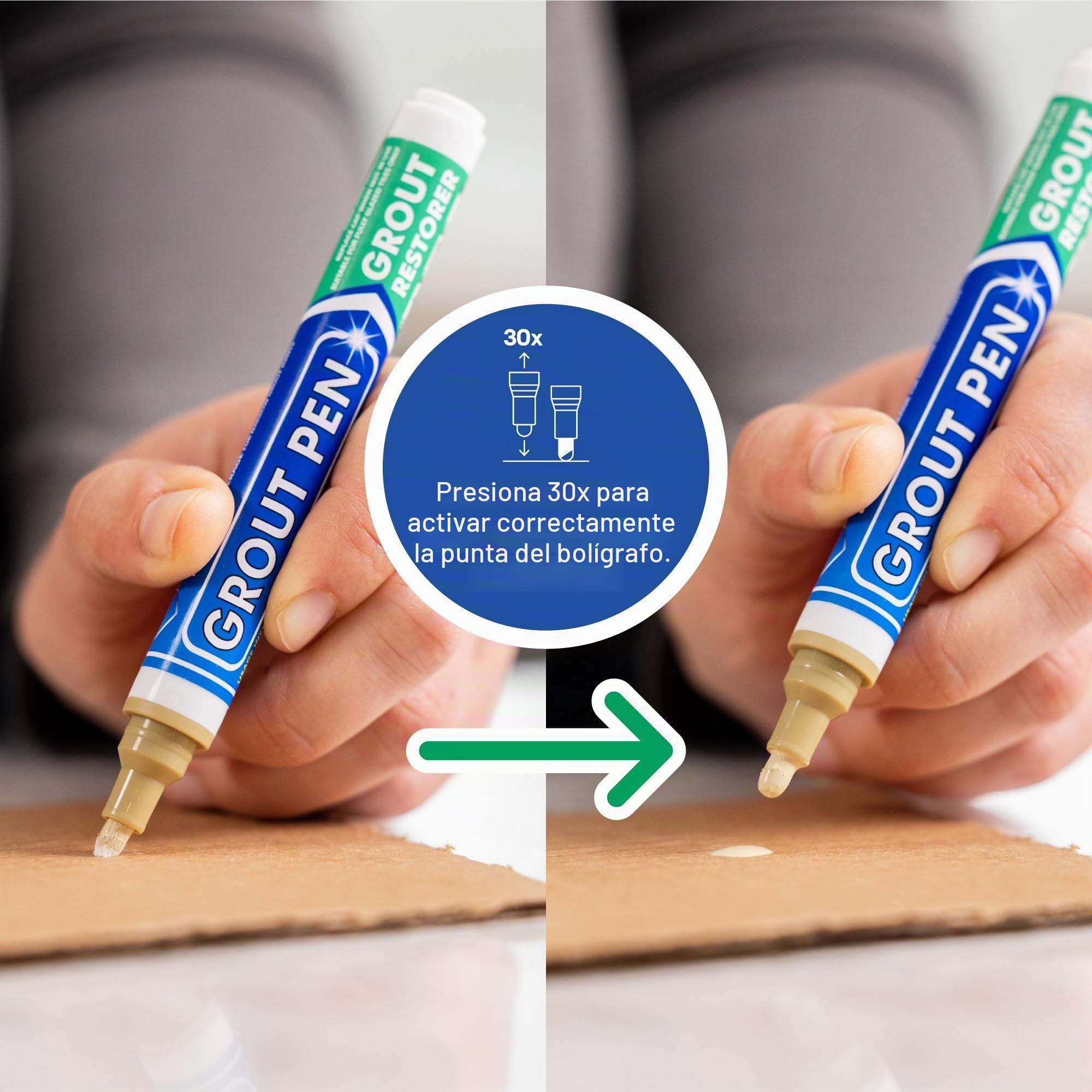 Masa para juntas/lápiz para juntas grandes Large Beige – Pen Especialidades Restauraciones & müde Lechada