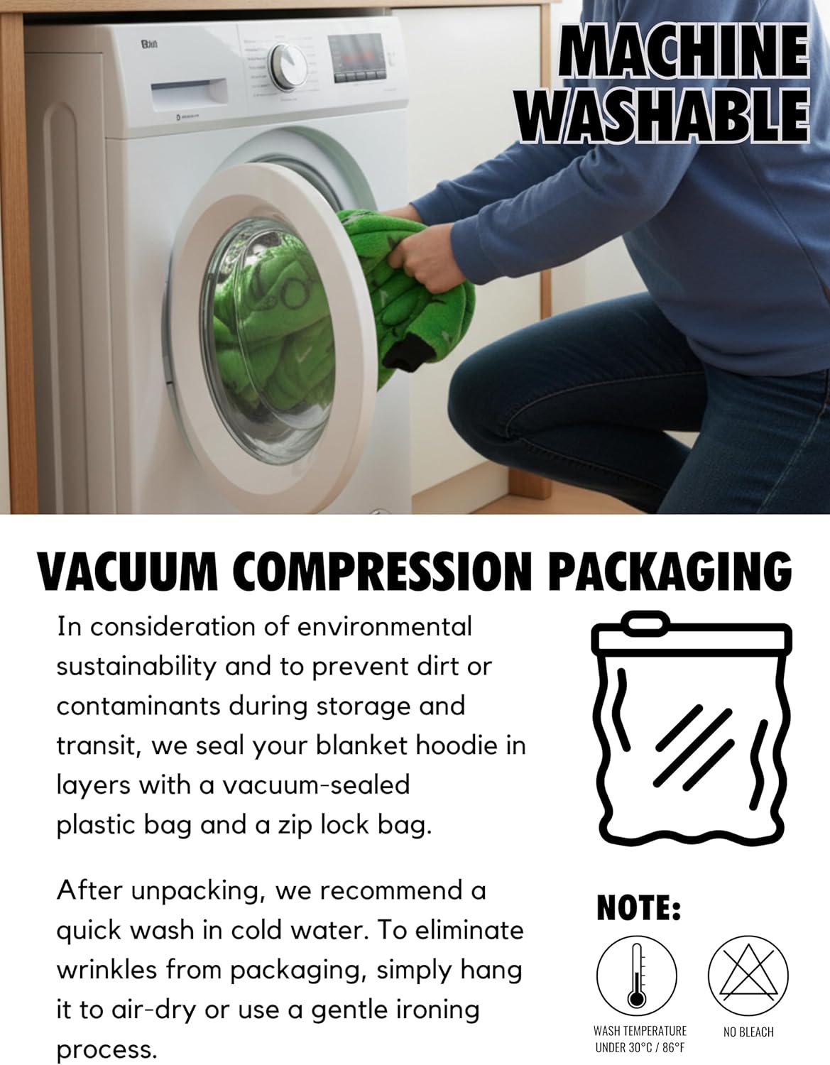 Soccer Gifts for Boys, Girls, Kids, Wearable Blanket Hoodie, Oversized Hooded Blanket, Plush, Cozy, Warm, Soft - Image 7