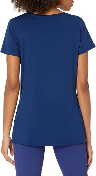 Amazon Essentials Mujer Camiseta Elástica de Secado Rápido, Manga Corta y Cuello en V (Hay Tallas Grandes) - 3