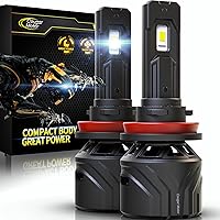 Vista 13 de Cougar Motor - Bombillas H4, 9003 luces antiniebla 6500K blancas sin polaridad para uso en carretera o todoterreno, enchufe y uso - Paquete de 2