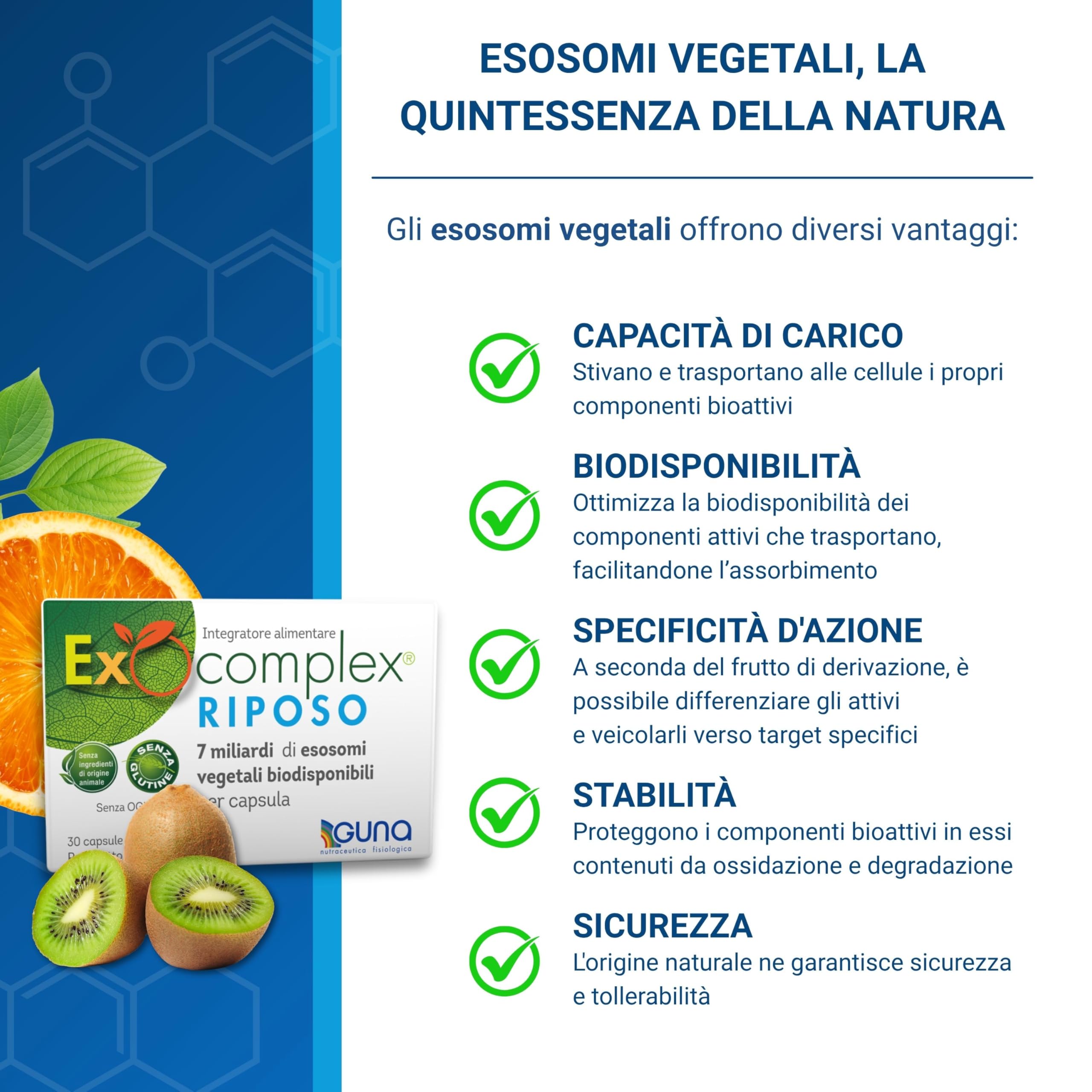 GUNA EXOCOMPLEX RIPOSO 30 CPS