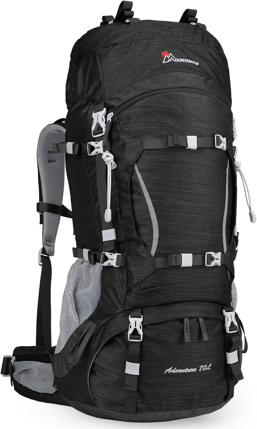 Mountaintop 70L/60L Internal Frame Hiking Backpack for Backpacking