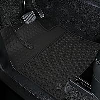 Vista 7 de Alfombrillas de coche a medida para Volvo XC60 2018-2025 (No para híbrido) T5 T6 Momentum, alfombrillas de goma negras para auto, protección