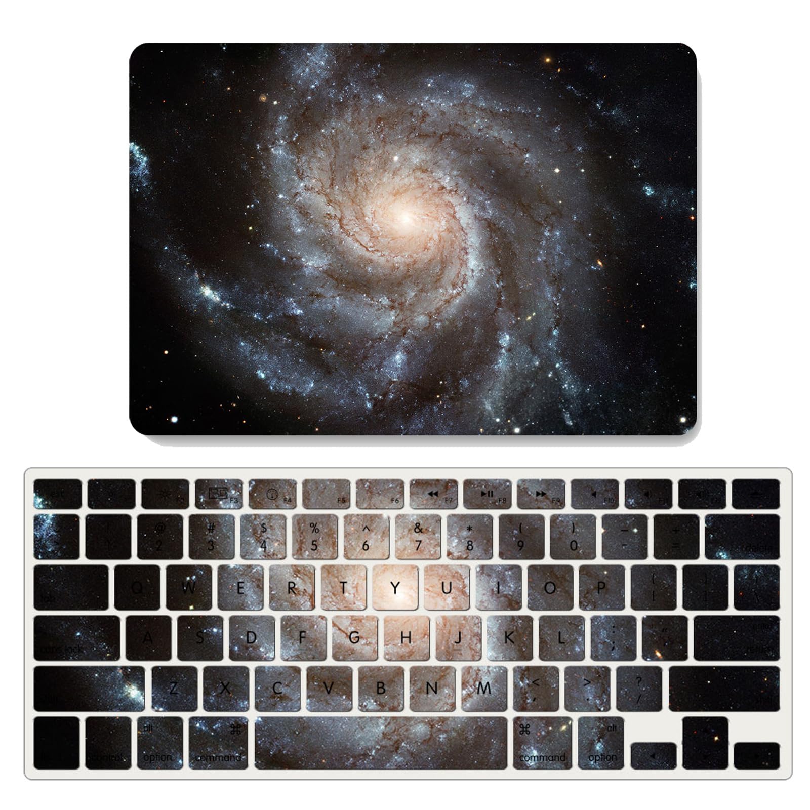 JZ Custodia Rigida Per MacBook Pro 13 Pollici (2016-2022, M1/M2) – Modelli A2338/A2289/A2159 – Include Copritastiera - 2