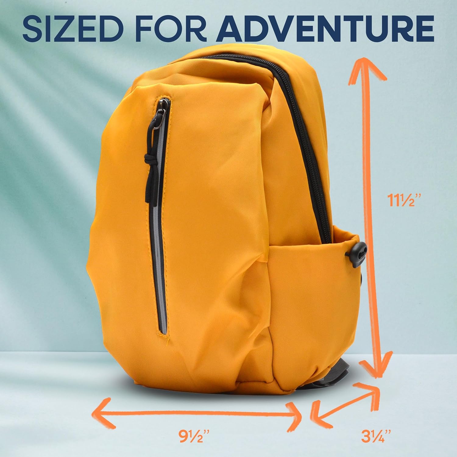 Nupouch Lightweight Olive Sling Bag for Men and Women - Anti Theft Womens and Mens Crossbody Bag with Reflective Zipper - Image 2