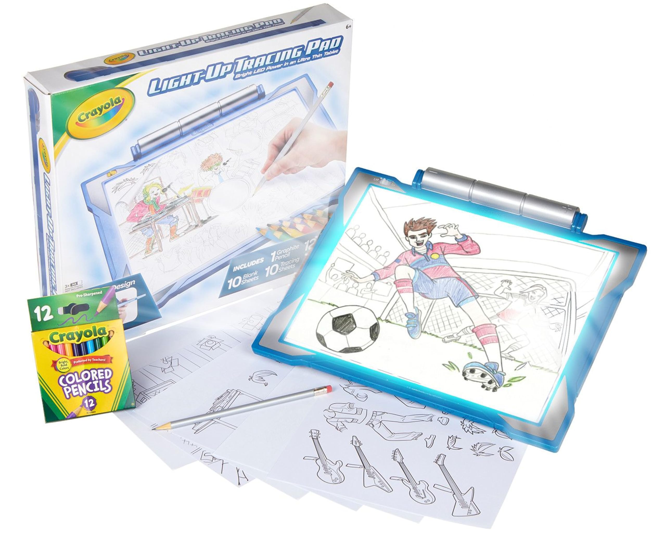 Trolls Crayola Light Up Tracing Pad Refills Crayola Light Up