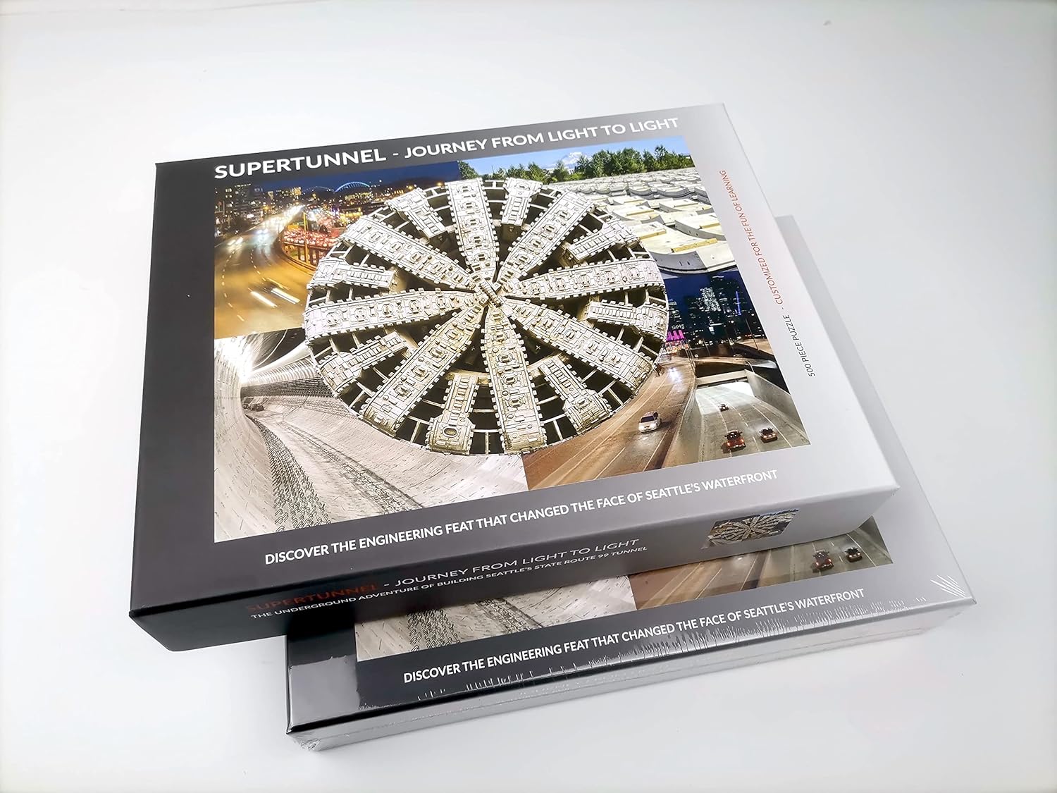 Supertunnel - Journey from Light to Light 500 Piece Puzzle