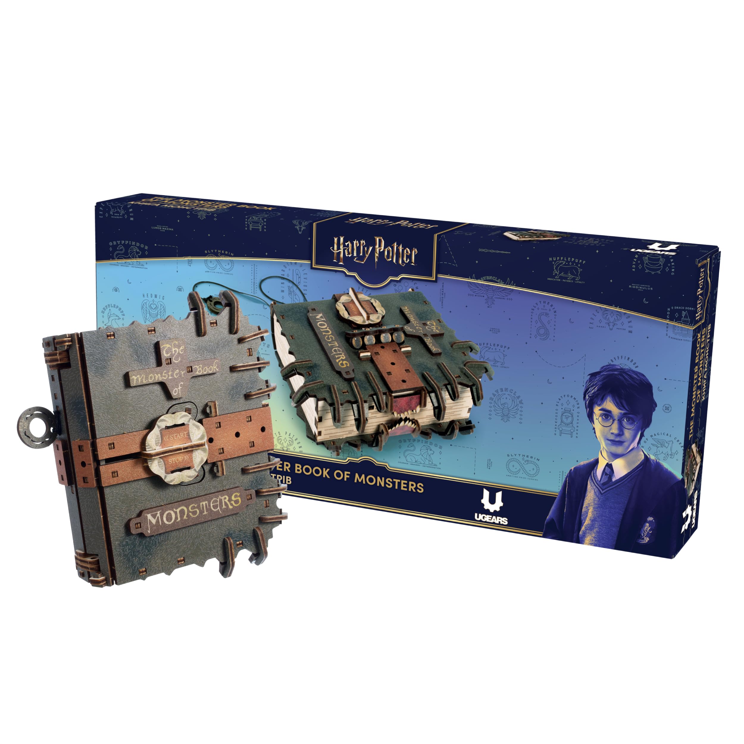 Harry Potter The Monster Book of Monsters - 3D Wooden Puzzles