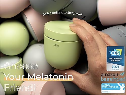 Miniatura 7 de Olly Lámpara de terapia de luz. Olly Day & Olly Night - Luz solar diaria para dormir bien, sin rayos ultravioletas, recargable y portátil, modo de