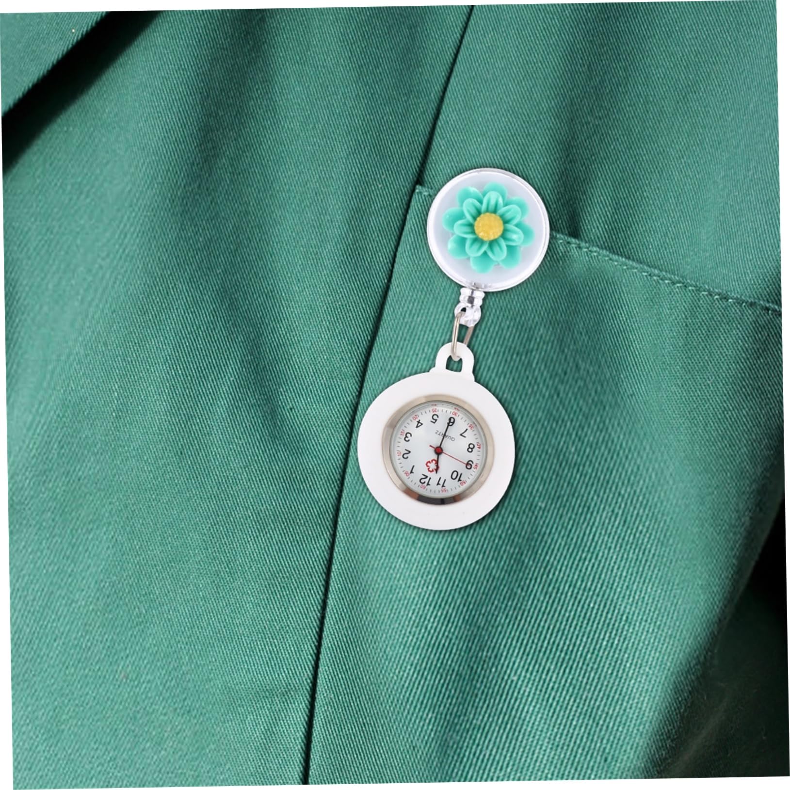 SOIMISS 9stücke Uhren Mit Blumen-Design Leichte Und Praktische Taschenuhren Für Damen Und Medizinisches Personal Für Täglichen Einsatz Der Pflege