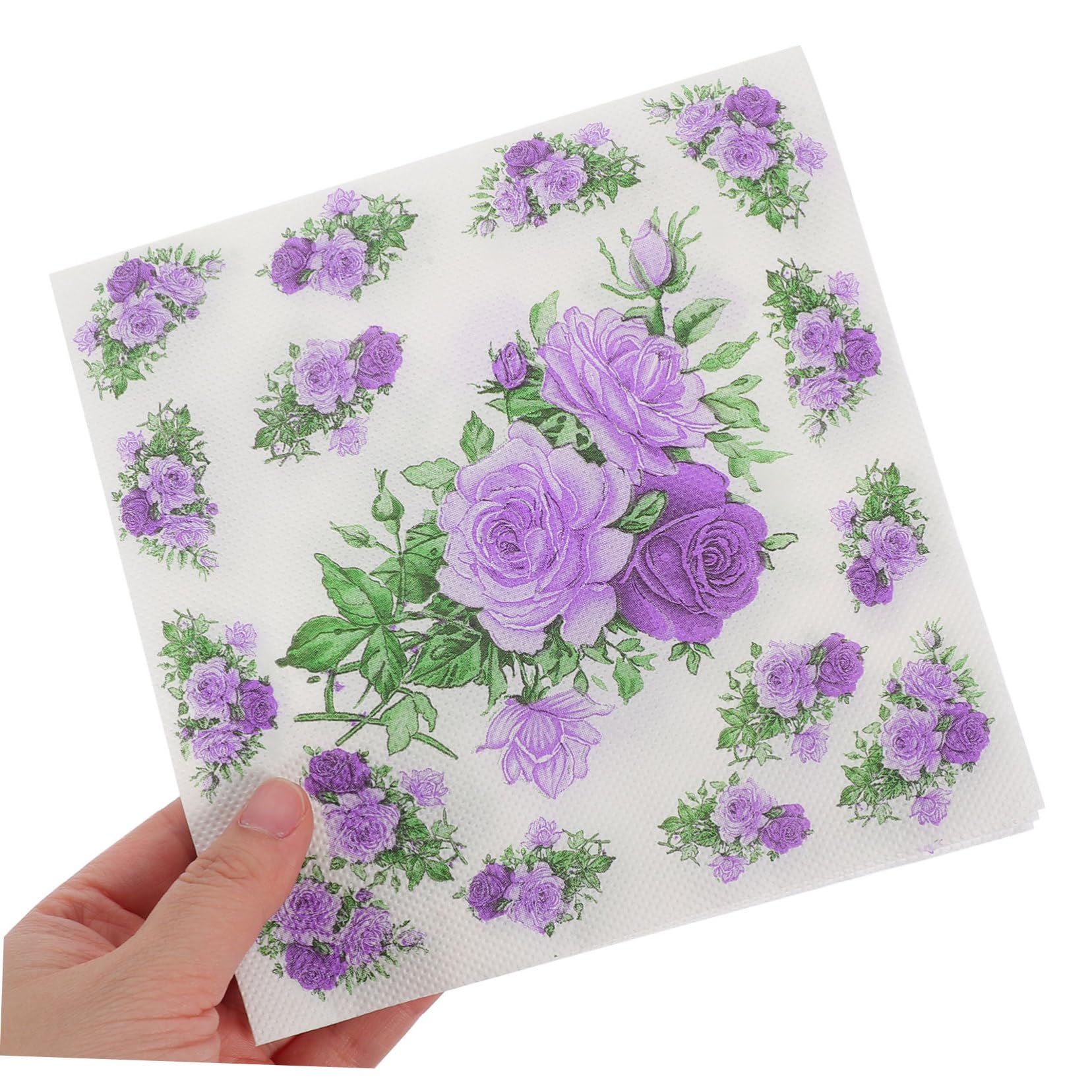 100hojas Servilletas Fiesta Desechables Pañuelos Bolsillo Para Bodas Papel