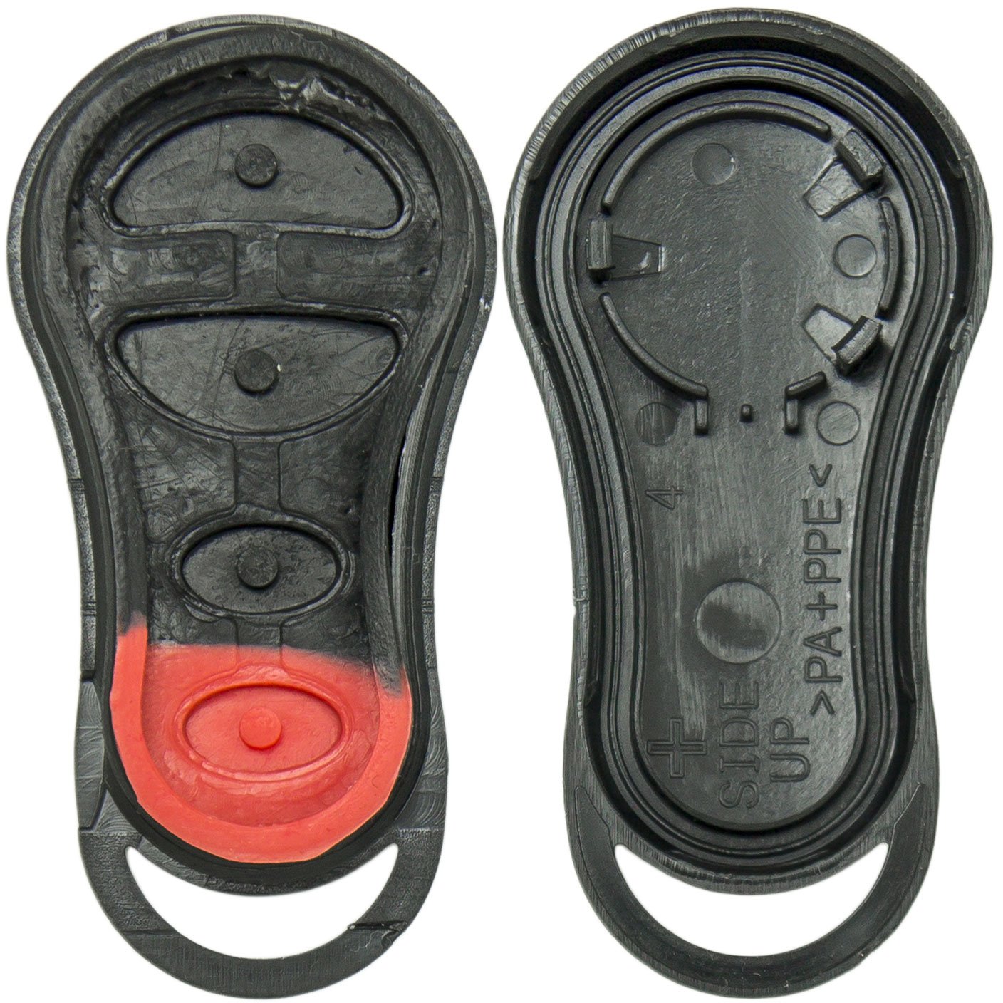 Keyless2Go Replacement for New Shell Case Button Pad for Remote Key Fob GQ43VT17T GQ43VT9T GQ43VT13T - Shell ONLY