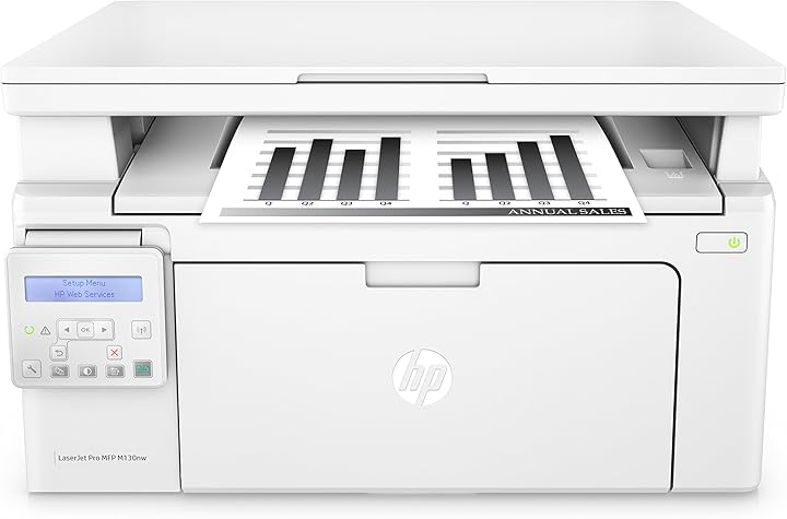 Stampante multifunzione a4 hp laserjet pro m130nw g3q58a 2M34E55