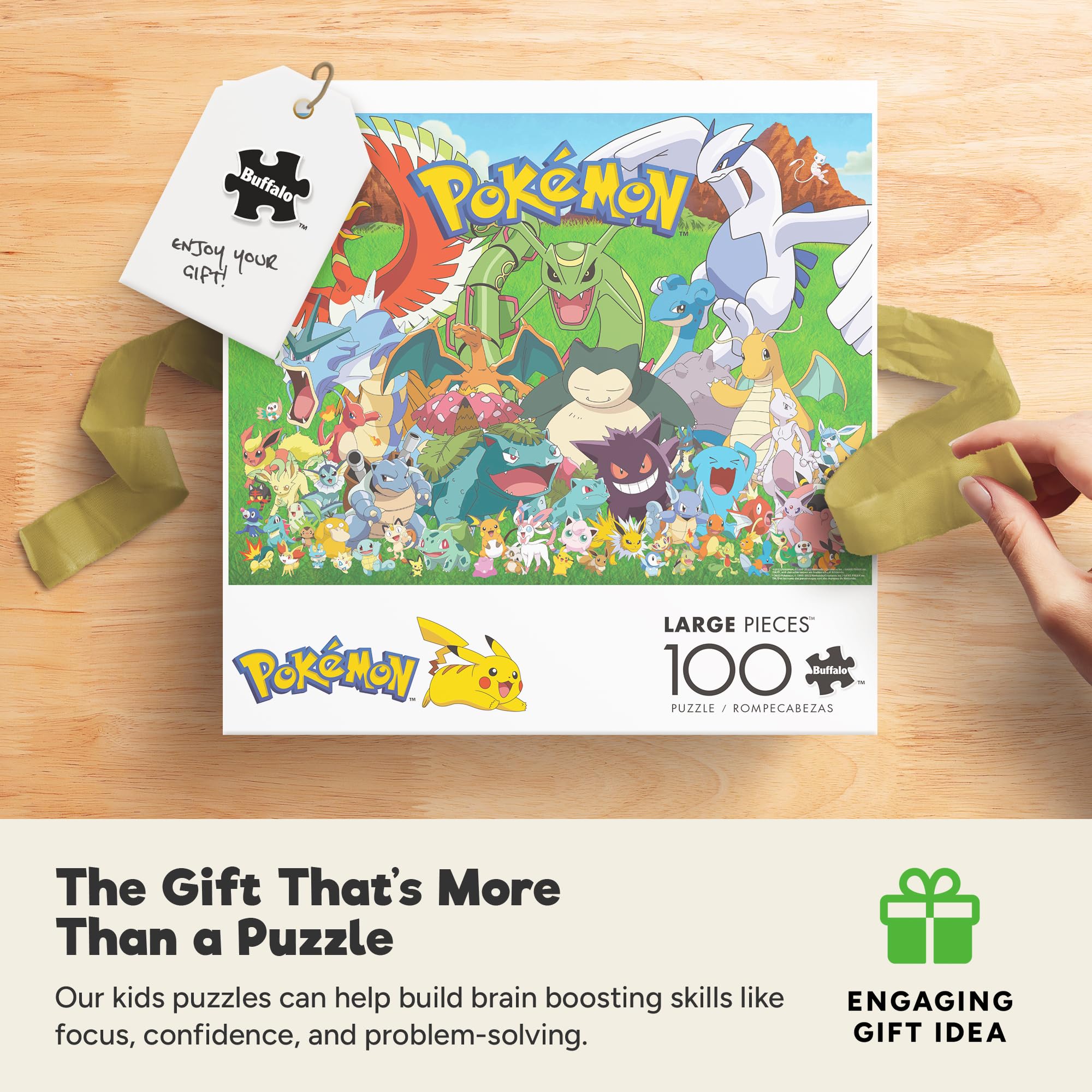 Amazon | Buffalo Games - ポケモン - ファンのお気に入り - 100ピース