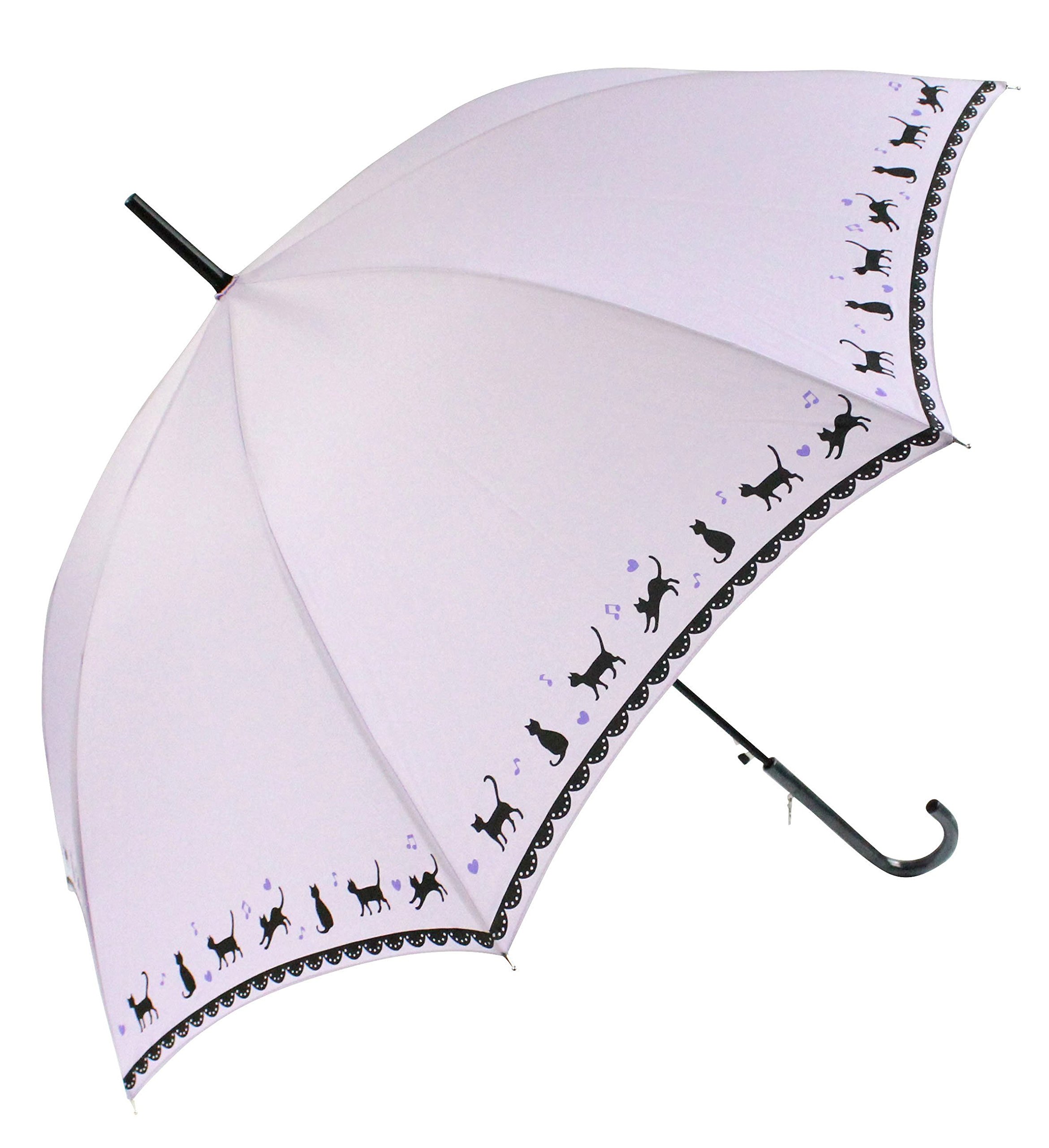 Amazon.co.jp: オカモト原宿店 傘 レディース 雨傘 ジャンプ傘 ネコ柄