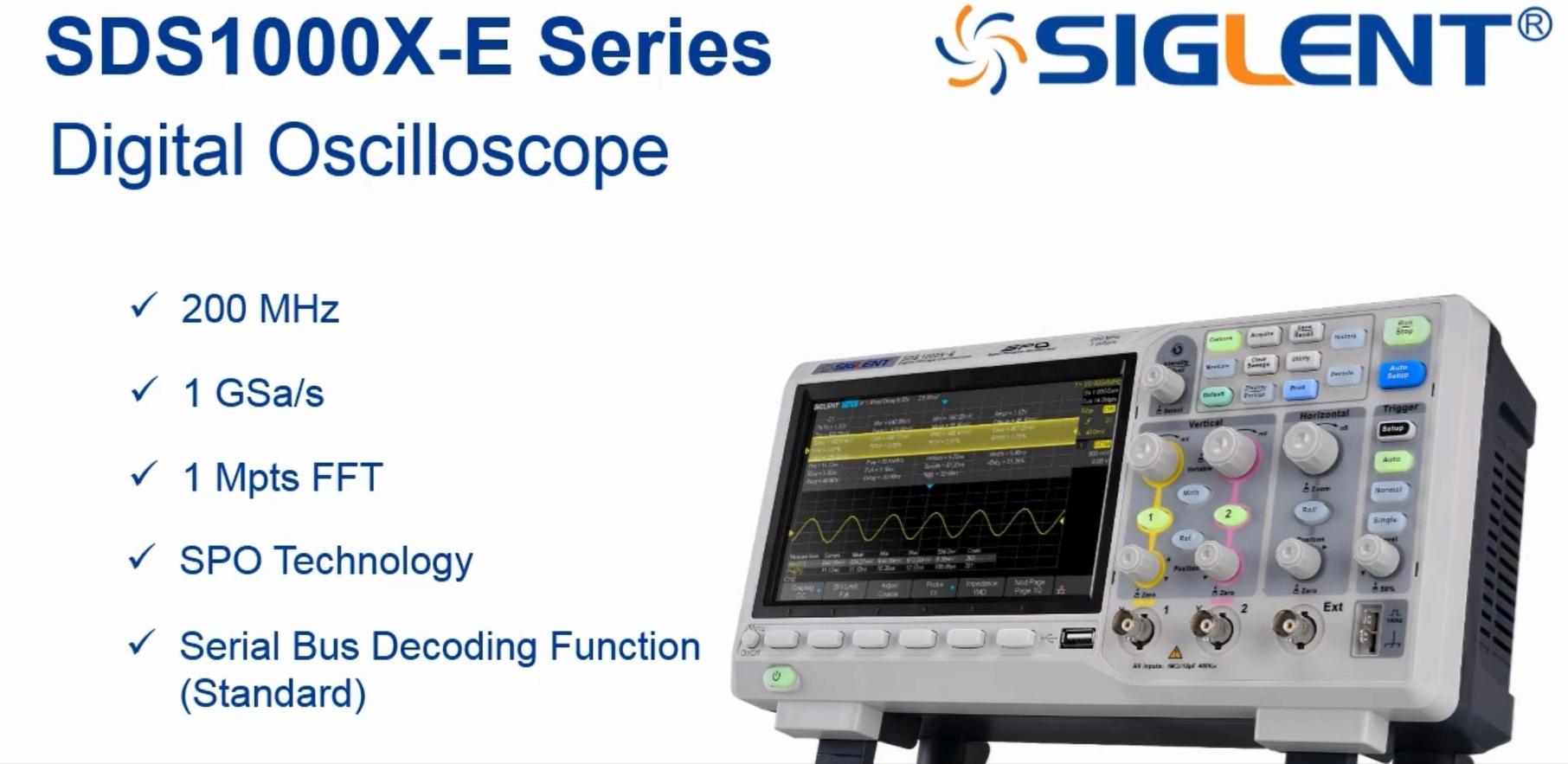 Amazon.co.jp: SIGLENT SDS1104X-E 4ch 100MHz ベンチトップ デジタル