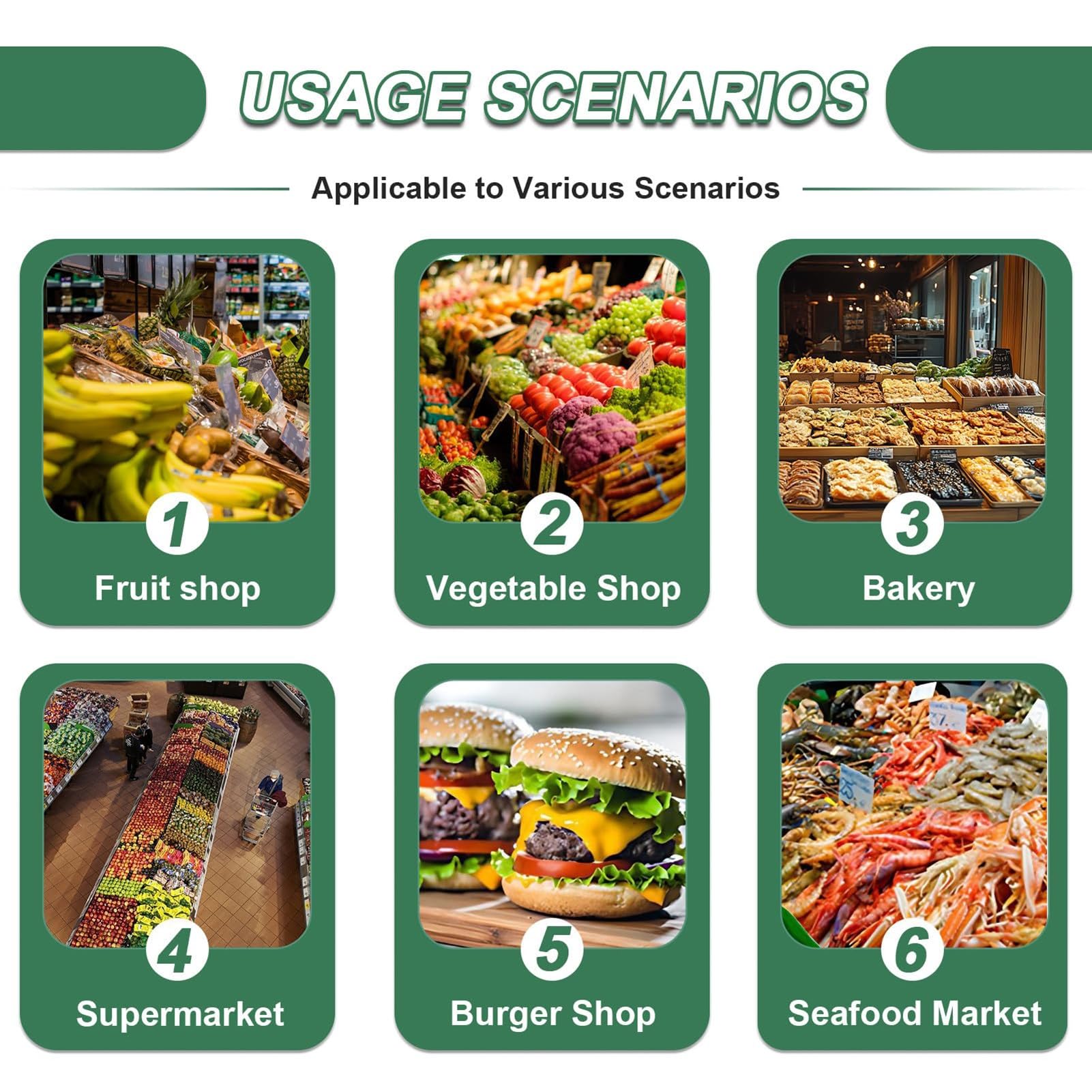 Bilancia Con Stampa Di Etichette E Scontrini Commerciale Digitale Con Codice A Barre Con Doppio Display Per Grande Negozi Di Alimentari Al Dettaglio,Supermercato,Capacità 30 Kg(A)