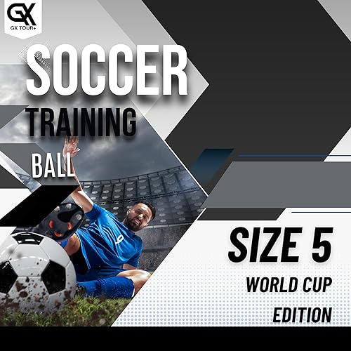 Miniatura 6 de Balón de fútbol clásico de la serie World Cup, tamaño 5, diseño retro blanco y negro, piel sintética duradera para entrenamiento, partidos y juego