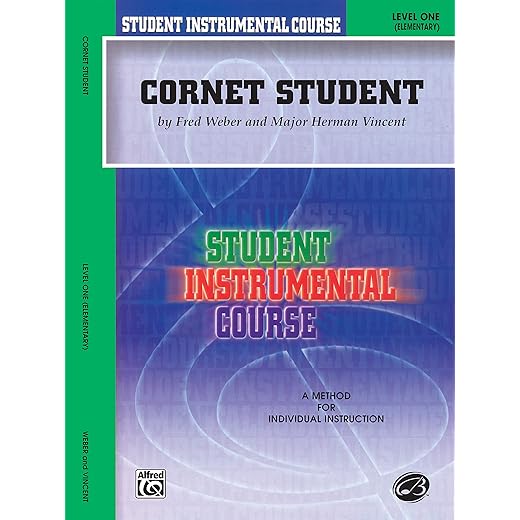 Student Instrumental Course Cornet Student: Level I