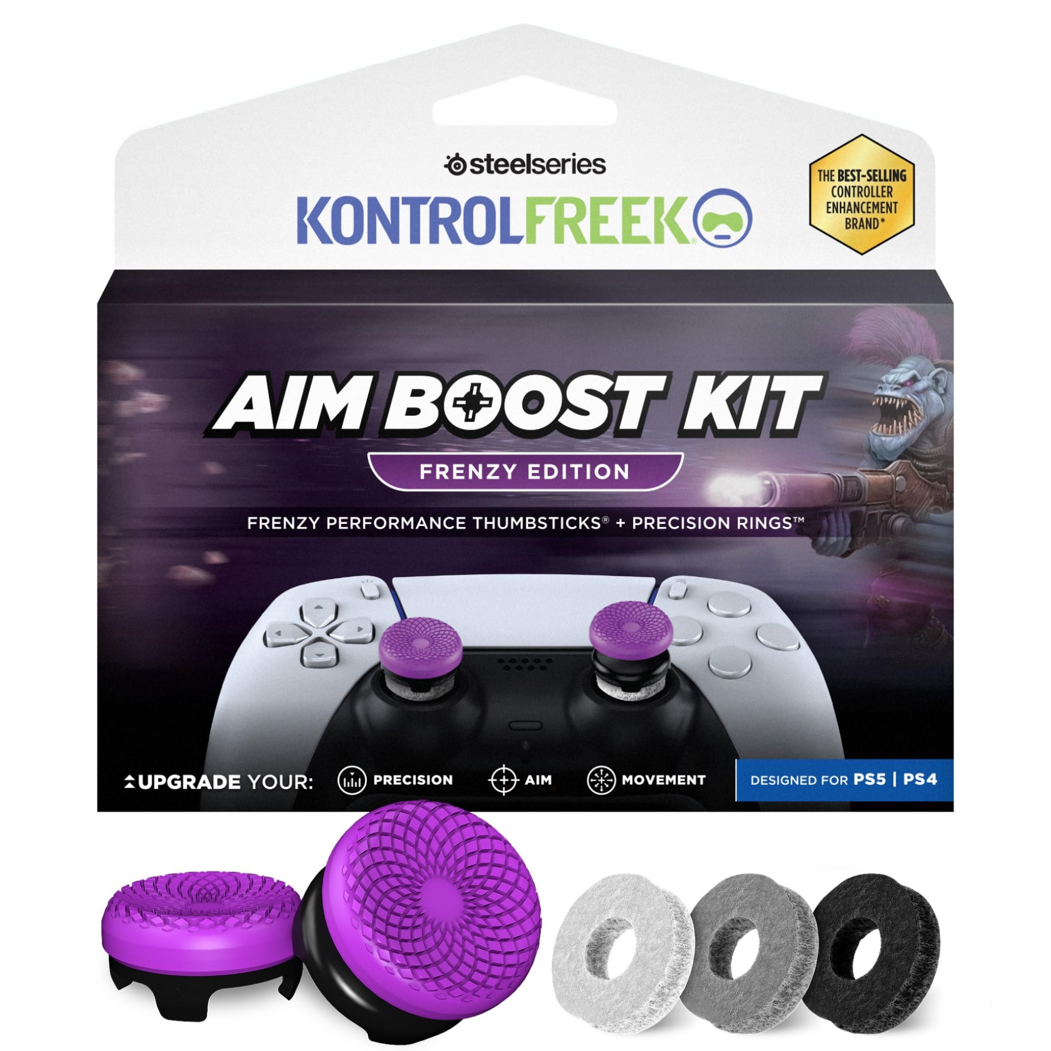 Amazon.co.jp: KontrolFreek FPSフリーク PS4/5 コントローラー用