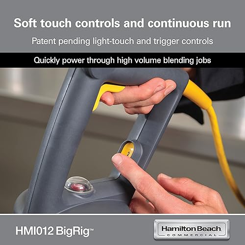 Vista 25 de Hamilton Beach Commercial Batidora de inmersión BigRig - HMI016
