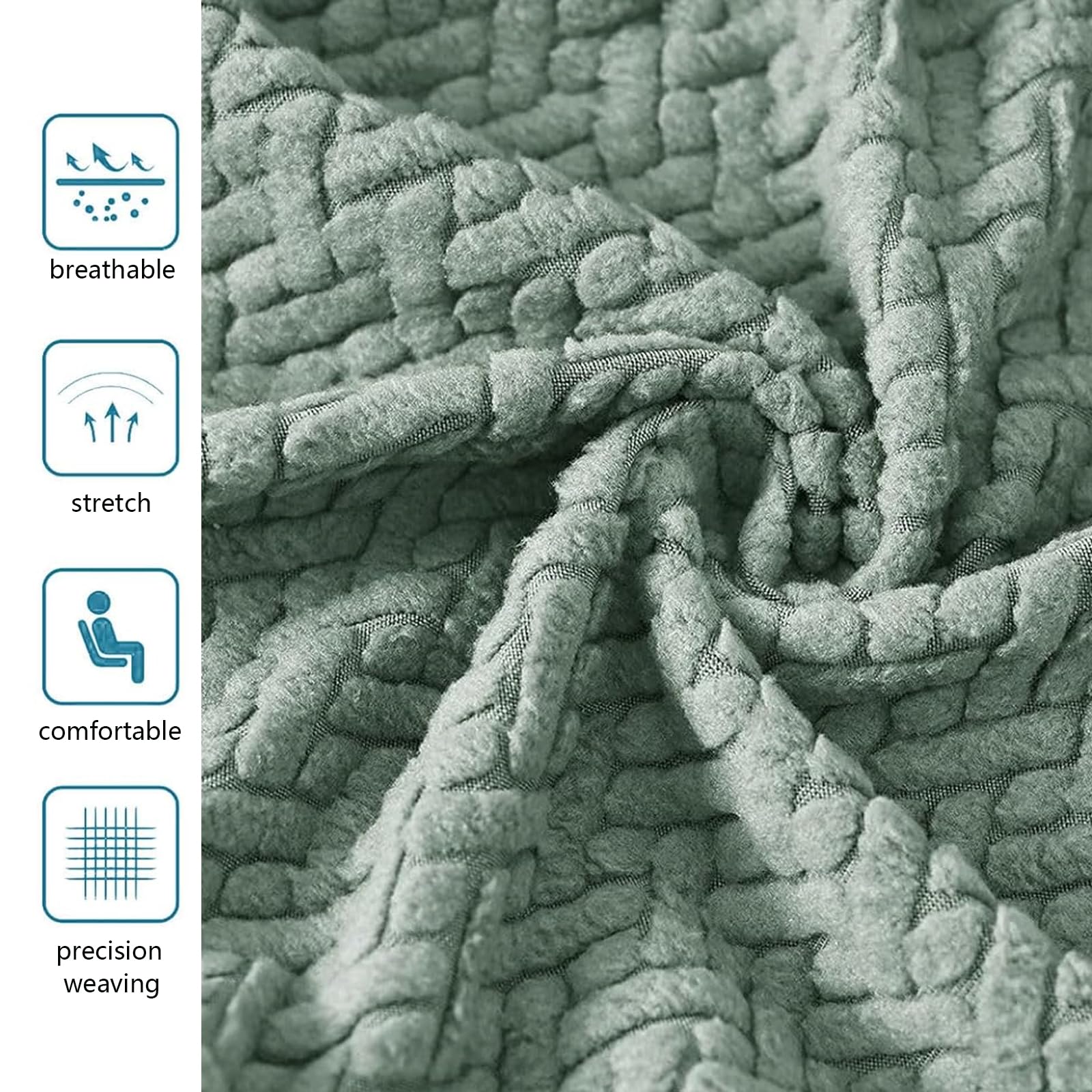 Juego de 1 2 4 6 fundas para sillas de respaldo curvo para comedor, a prueba de arañazos, funda de silla decorativa con brazos, para el hogar, hotel, banquete (verde, 6 piezas)