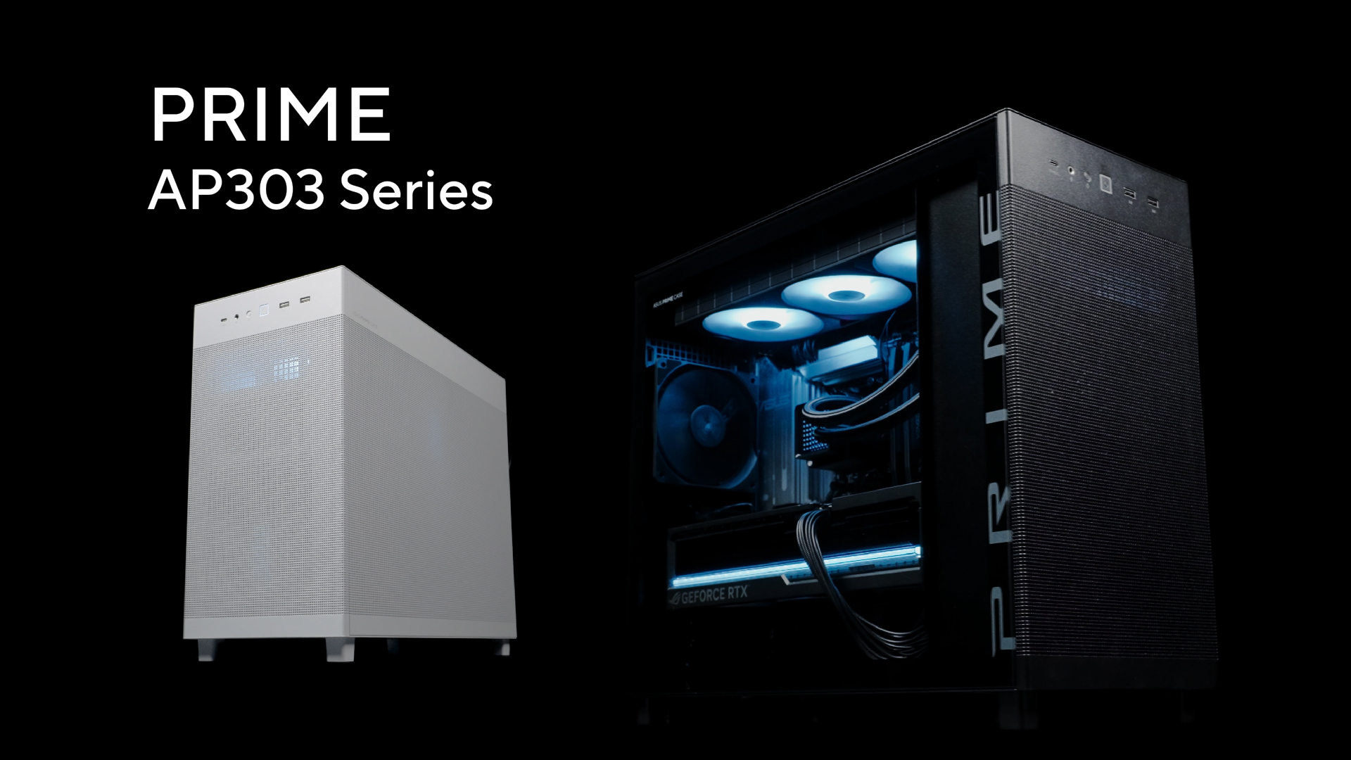 Amazon | ASUS Prime AP303 ATX PCケース最大360mmグラフィックカード