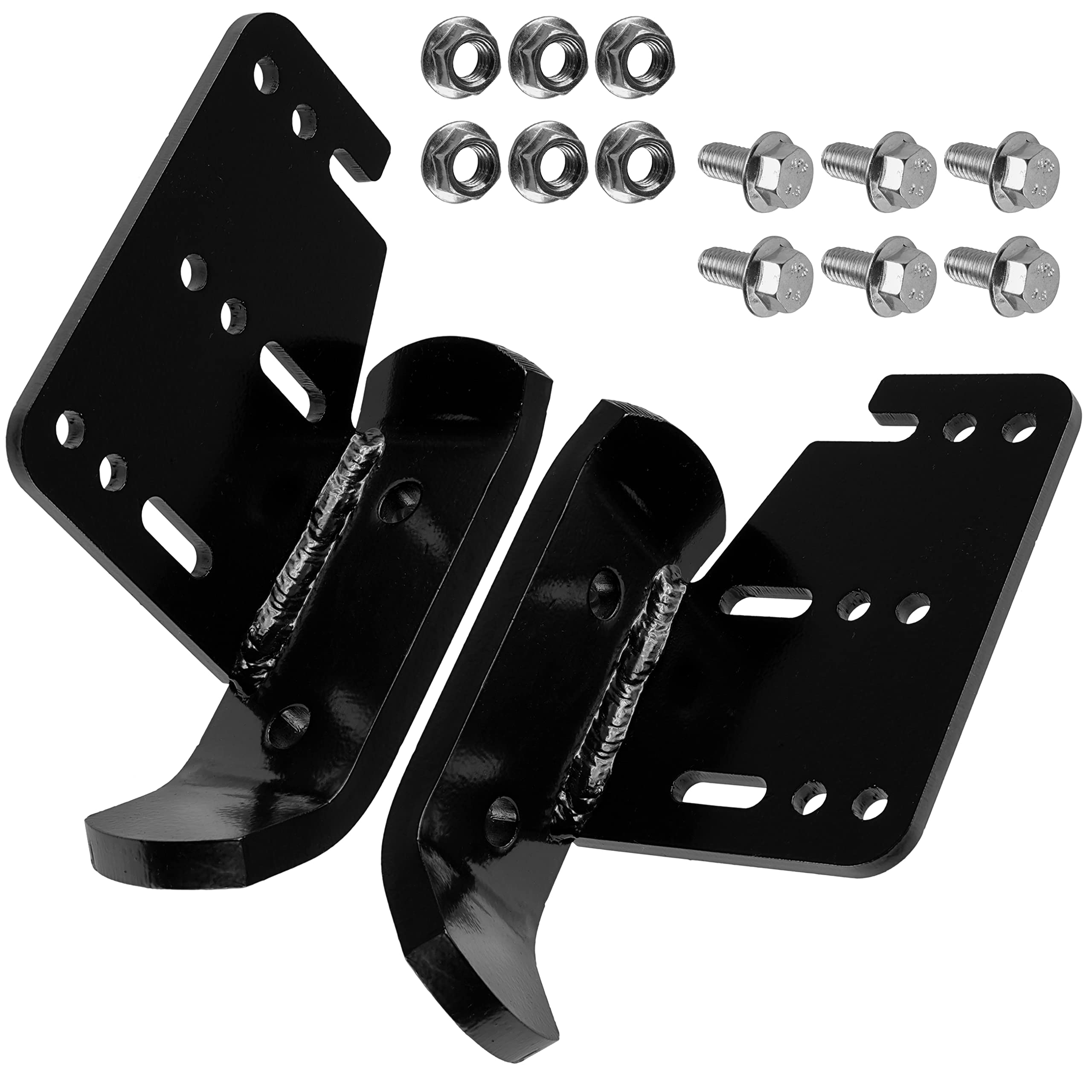 Caltric Snow Thrower Skid Shoes Compatible with John Deere X530 X540 X590 Heavy Duty