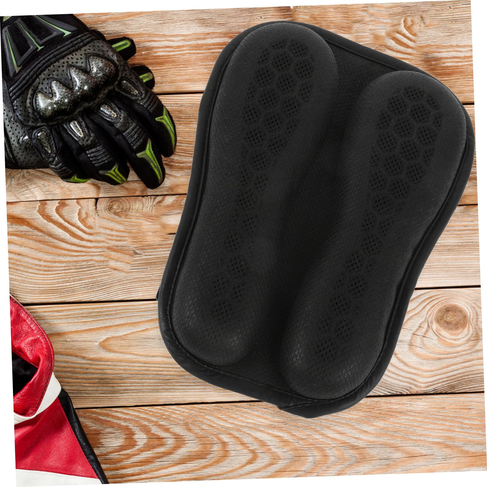 Cuscino Per Sella Da Moto in Gel Traspirante a Nido D'ape, Coprisedile Antiscivolo e, Accessorio Per Motociclisti Per Viaggi Lunghi e Uso Estivo