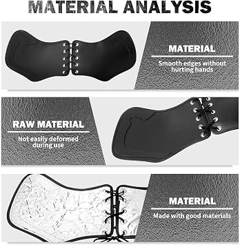 Leather Side Saddle Heat Shield Deflector Universal Fit for Harley Sportster Touring Street Road Glide Dyna Honda Kawasaki Yamaha Suzuki Black