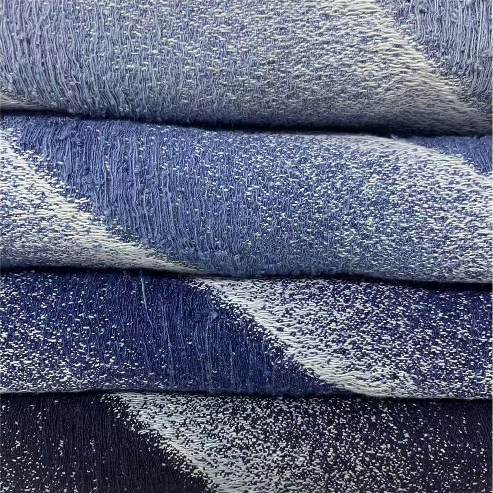 Tessuto denim ispessito lavato for cucire abiti borse pantaloni cappelli(Color-02)