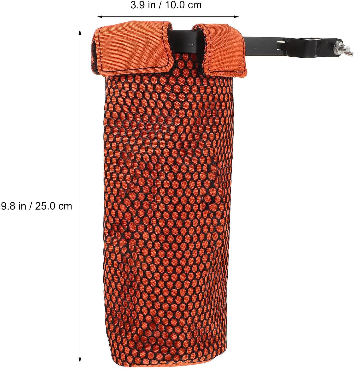 Lightweight Drumstick Container Bag for Drum Enthusiasts, Sturdy Oxford Cloth Material with Metal Frame, Easy to Carry Drumstick Case for Portable Drum Accessory Storage