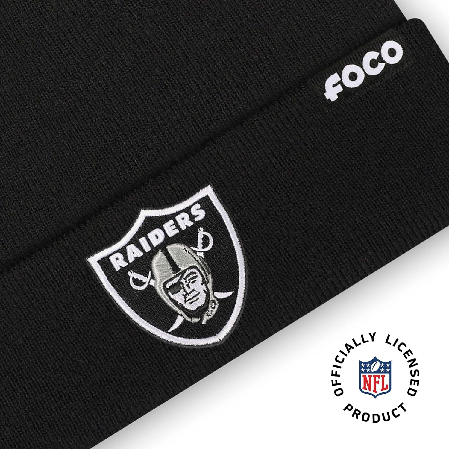 FOCO NFL unisex-adult Nfl Team Logo Adult Stretch Gloves With Basic Winter Knit Hat Beanie Set - Image 3