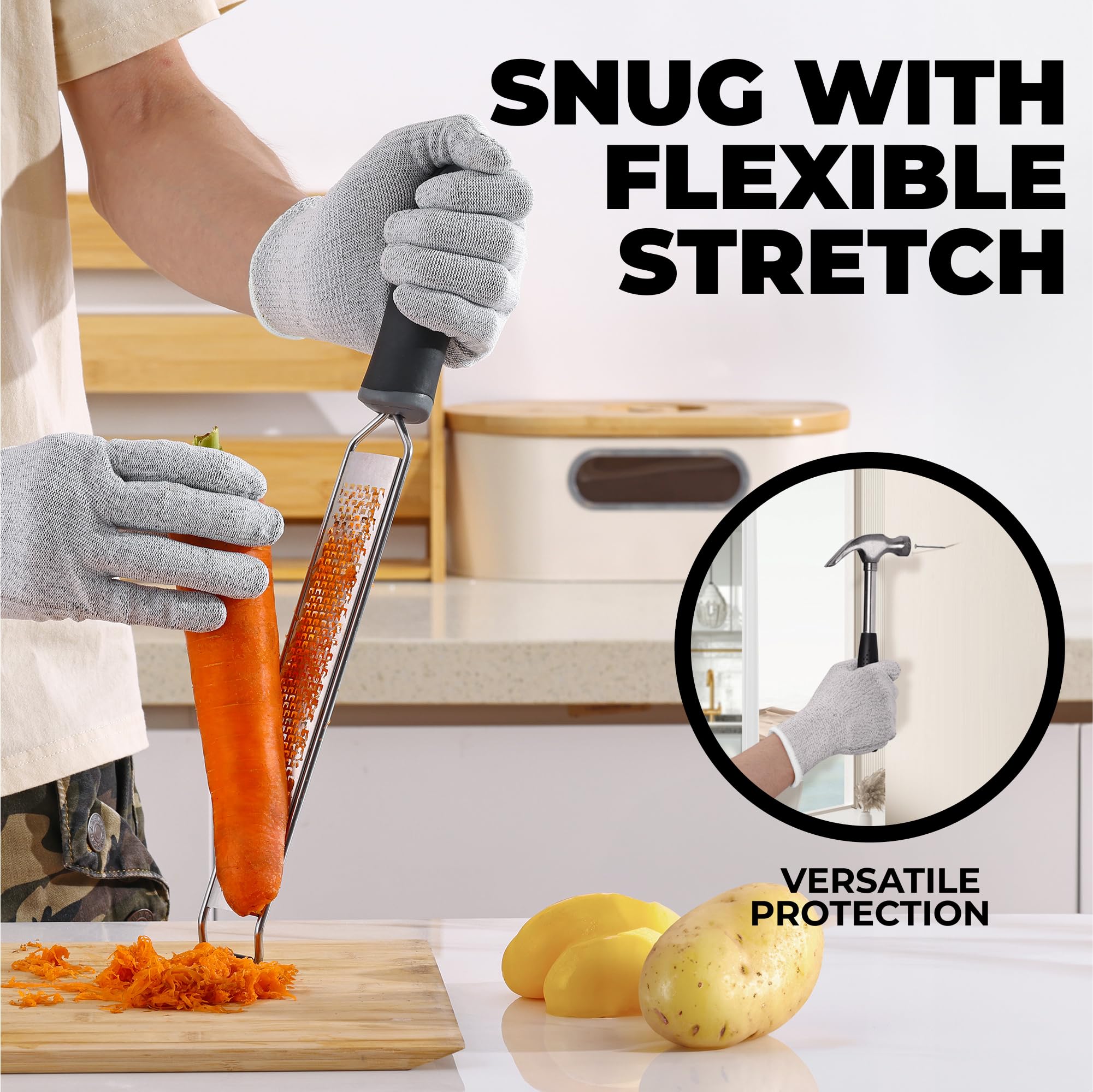 Tough Outfitters Cut Resistant Gloves - Chef Food Grade Cutting