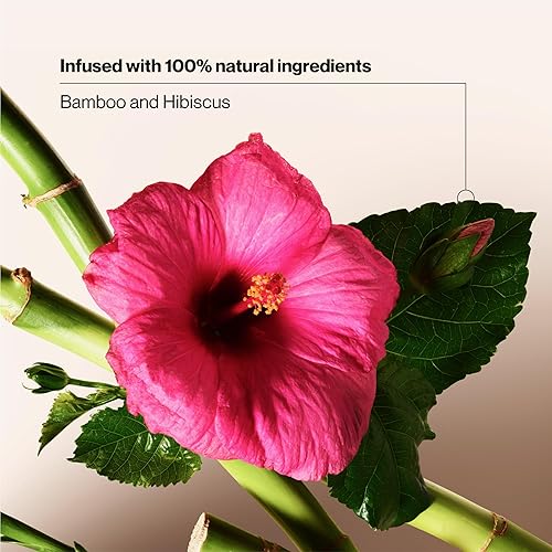 Miniatura 6 de Suave Champú voluminizador de bambú e hibisco, para cabello fino y plano, sistema probado en salón para aumentar el volumen y el cuerpo del cabello,