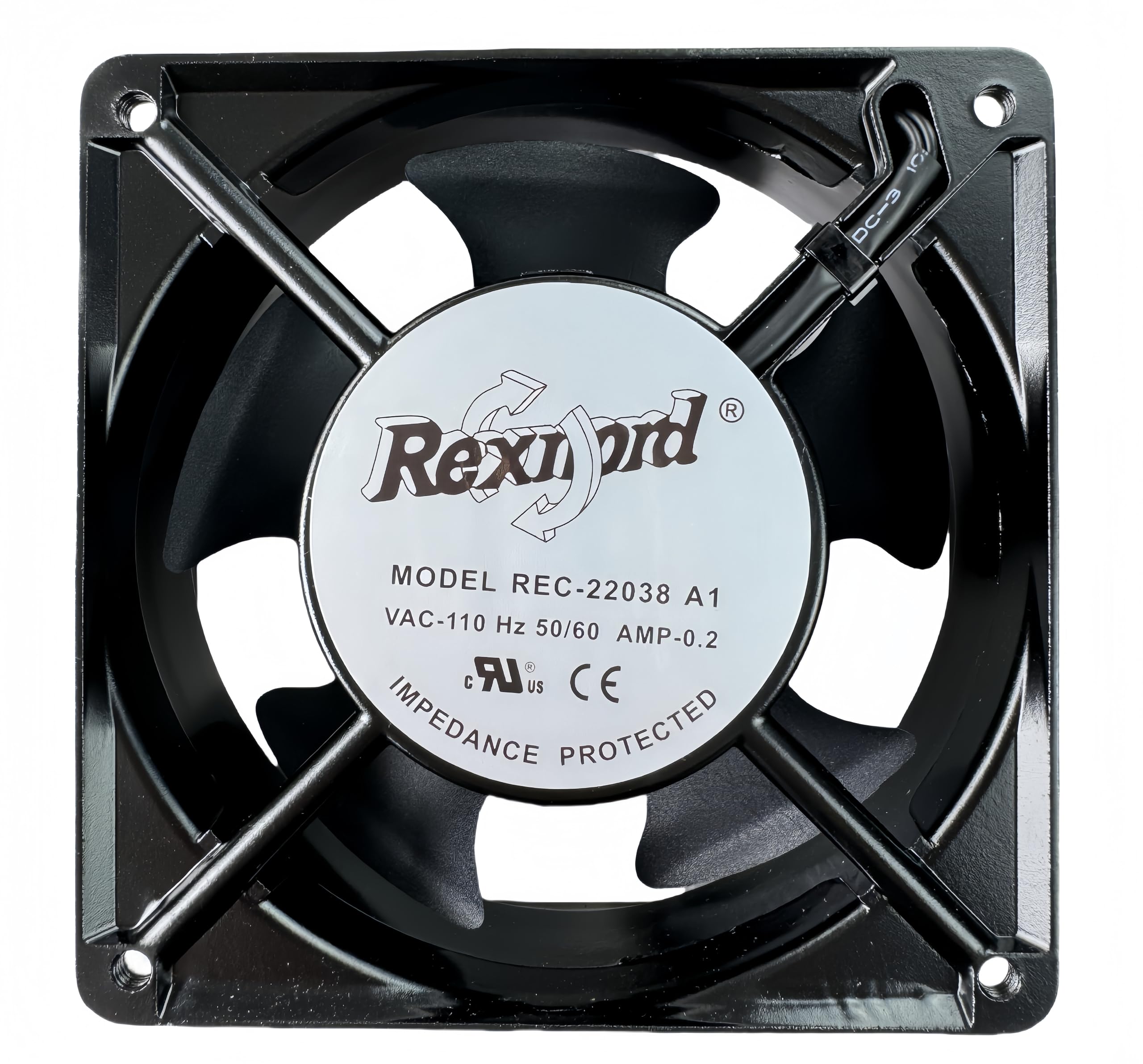 【recha@当日配送】 Amazon.com: for REC-22038A1 Cooling Fan VAC 110V 50/60HZ 0.2A 120
