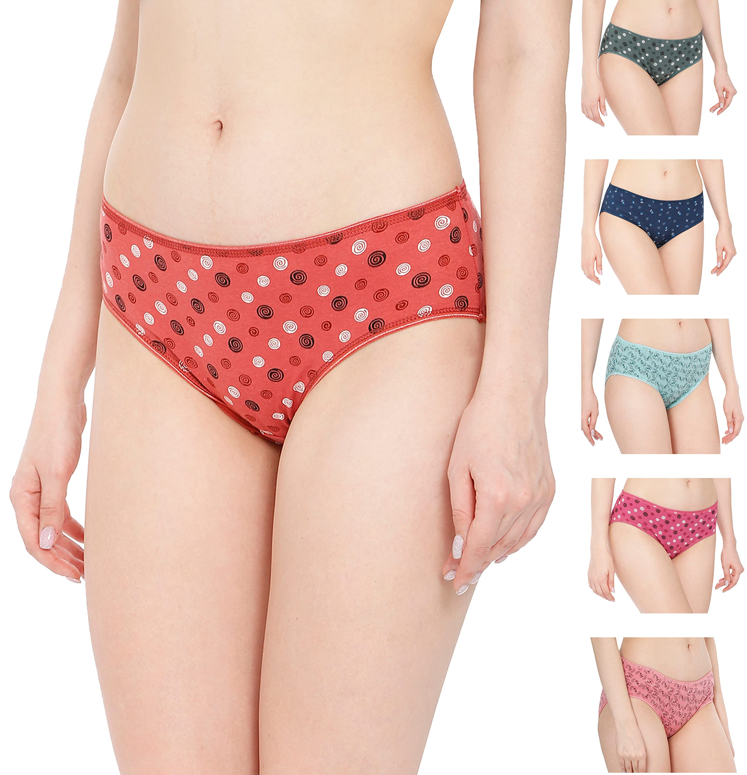 Women's Cotton Regular Solid Hipster Panties-image-19
