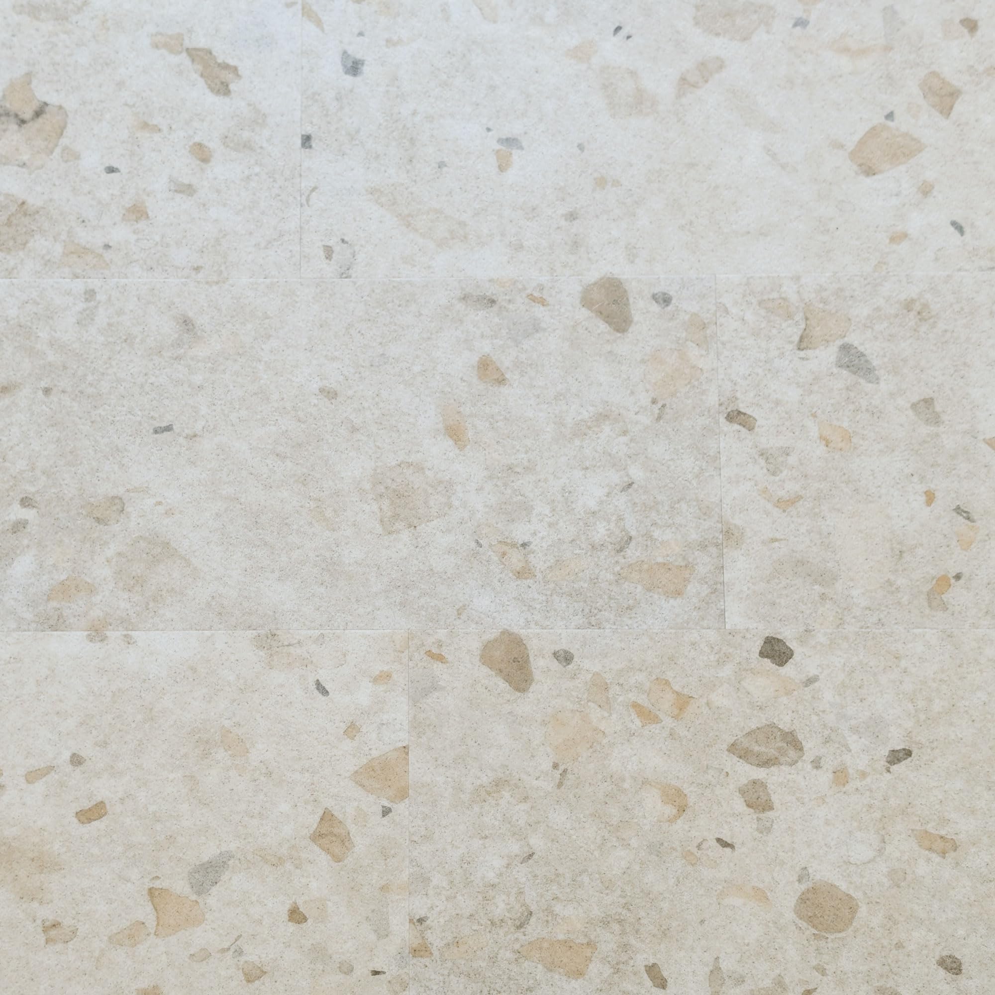 Allure Luxury Vinyl Tile Flooring, 22 Mil Wear Layer, Colada Concrete Terrazzo 12" x 24", 6.5 mm Thick Vinyl Tiles with Click and Lock Installation, 12 Boxes 282.72 sq ft.