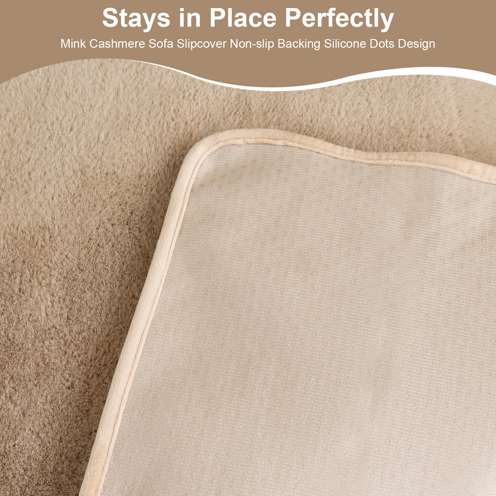 Sofaüberzug Aus Samt - Rutschfester Bezug Für 2-4 Sitzer Sofas