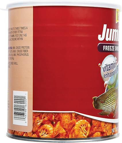 Miniatura 6 de Tetra JumboKrill Freeze Dired Jumbo Camarón Vitamina mejorada