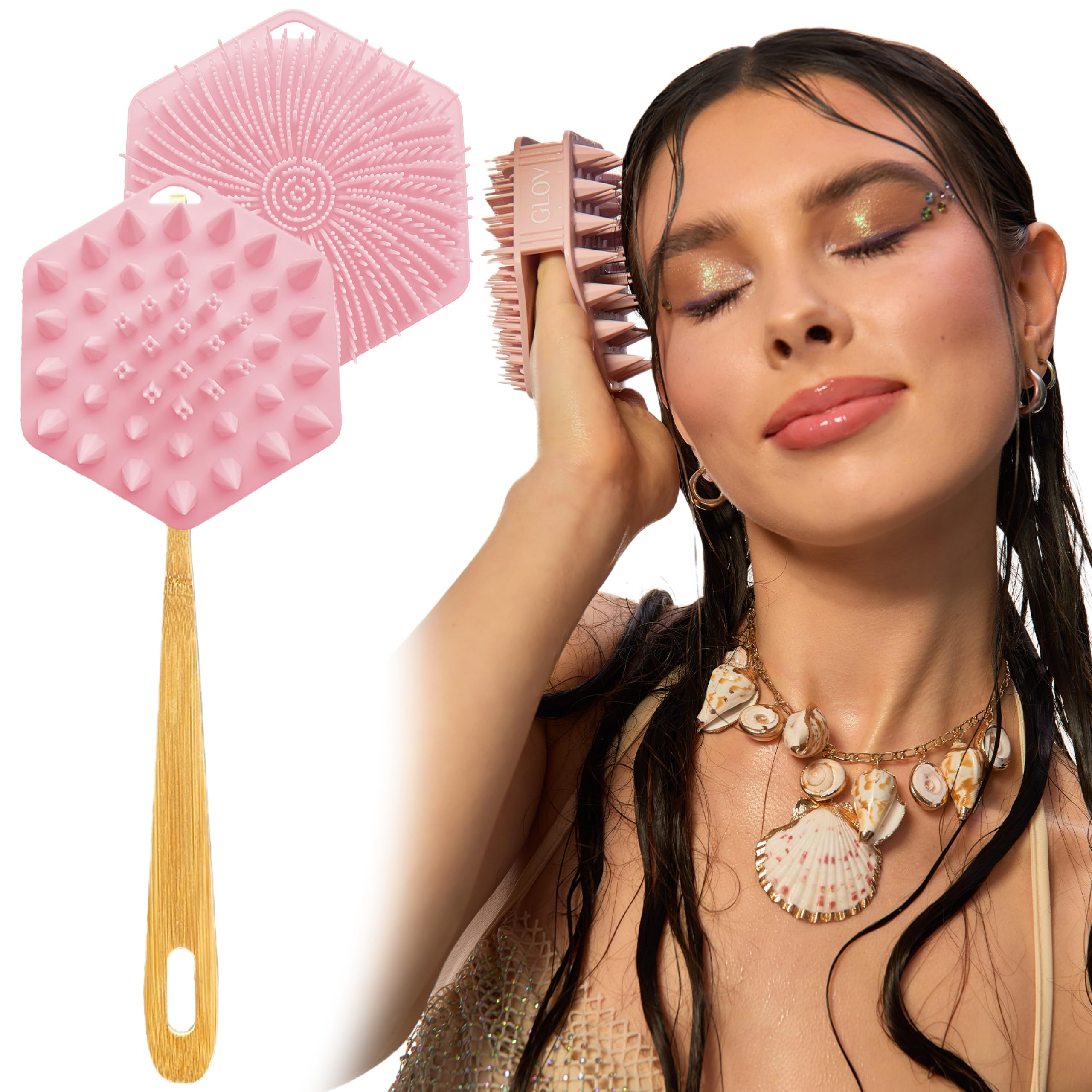 GLOV Bubble Burst Wash & Massage Pad – 3-in-1 Silikon-Duschtool