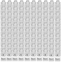 50PCS White LED Finger Lights for Kids - Bulk Party Favors, Glow Rings for Halloween, Easter Egg Hunt, Valentine's Day by California Cade Electronic