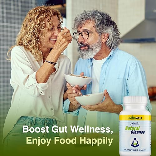 Miniatura 5 de Limpiador natural de desintoxicación diaria – Limpiador de colon para lavado de peso, suplementos de movimiento intestinal para hinchazón estomacal,